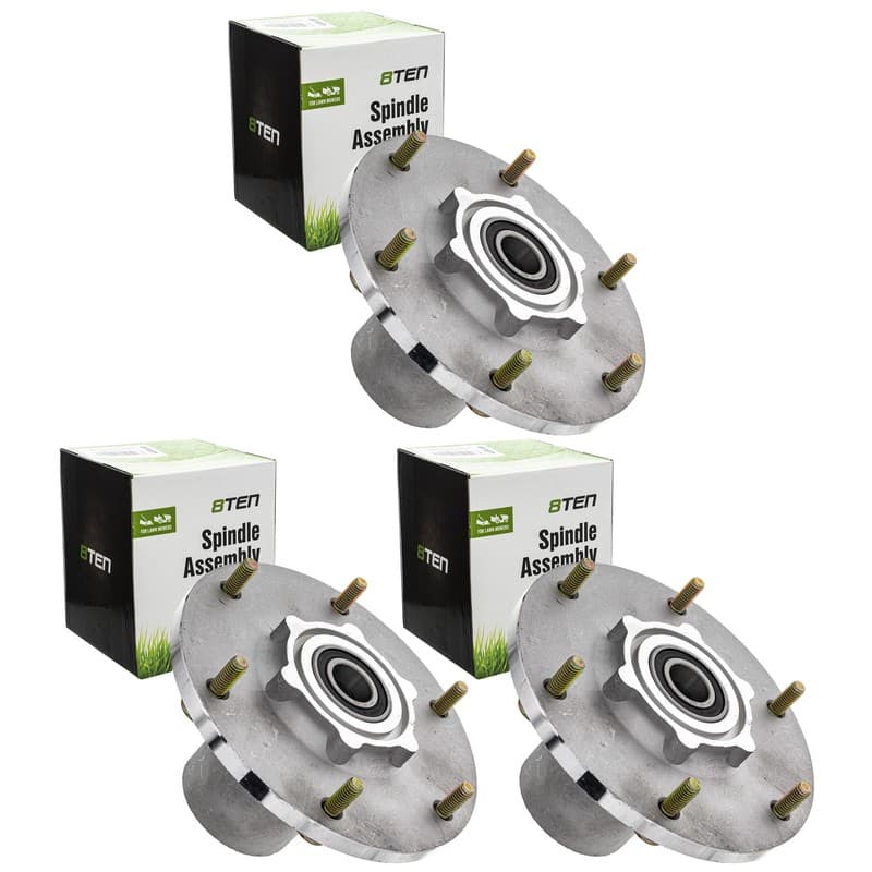 8TEN Deck Spindle for Exmark Vantage S X Series 116-3344 48 52 60 Inch 3 Pack