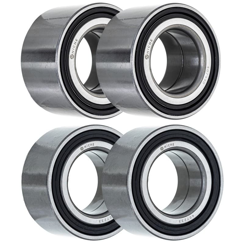 NICHE Wheel Bearing Kit for Suzuki 1984-1987 Quadrunner 50 LT50 ATV