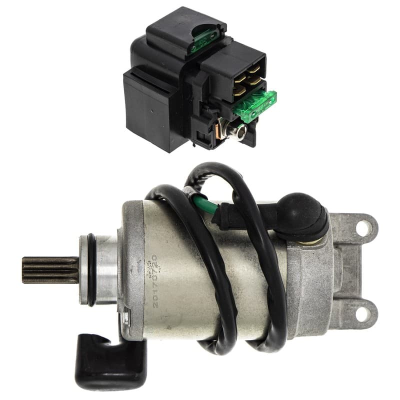 NICHE Starter Motor Solenoid Kit for Kawasaki Ninja ZX6RR ZX6R Motorcycle