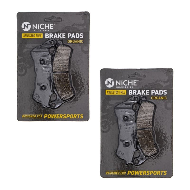 Brake Pad Set for Honda CBR250R CB1000R Fury ST1300 Front Organic 2 Pack