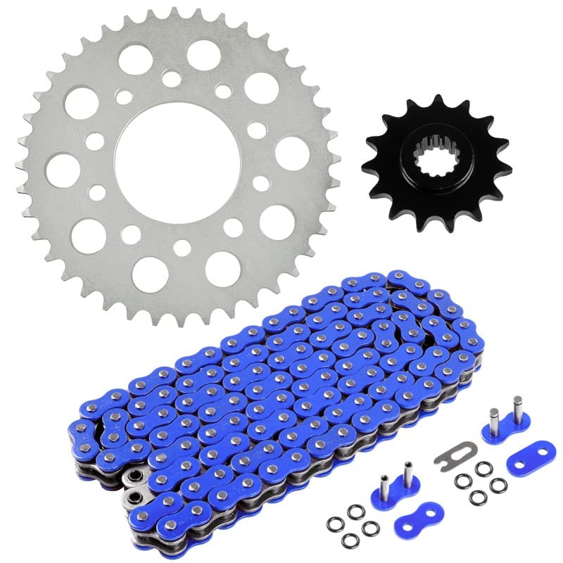 Blue Drive Chain and Sprockets Kit fits Honda CB500 CB 500 CB-500 1994-2003