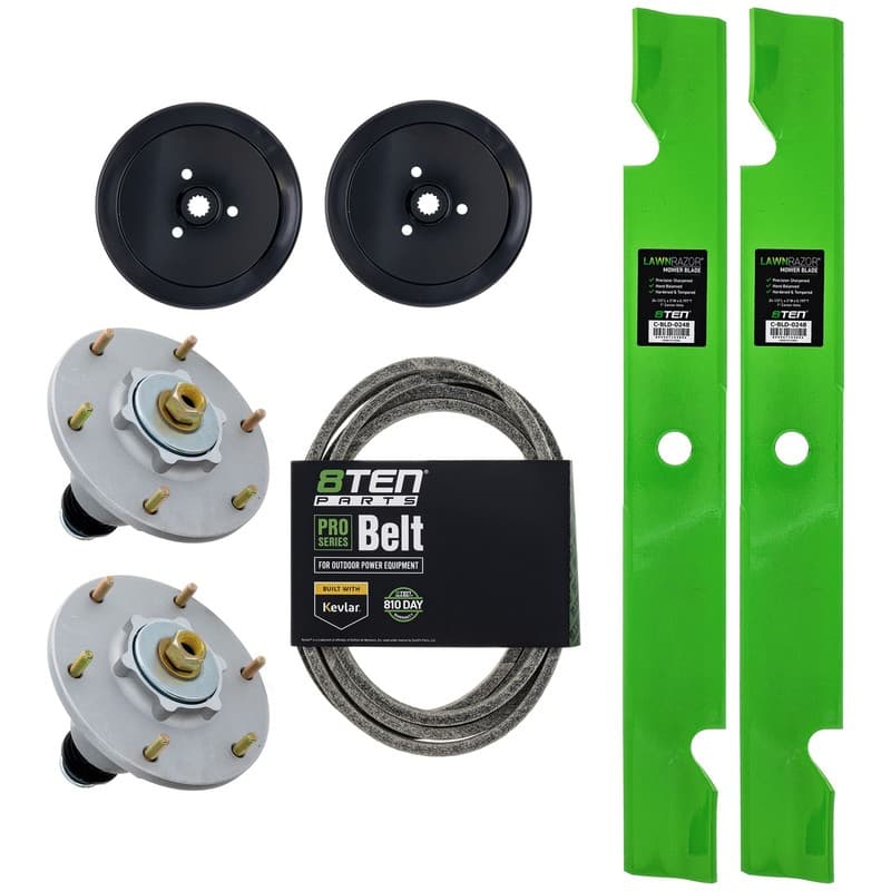 8TEN Blade Spindle Belt Kit for Exmark Radius E S Series 48-Inch 103-6404-S