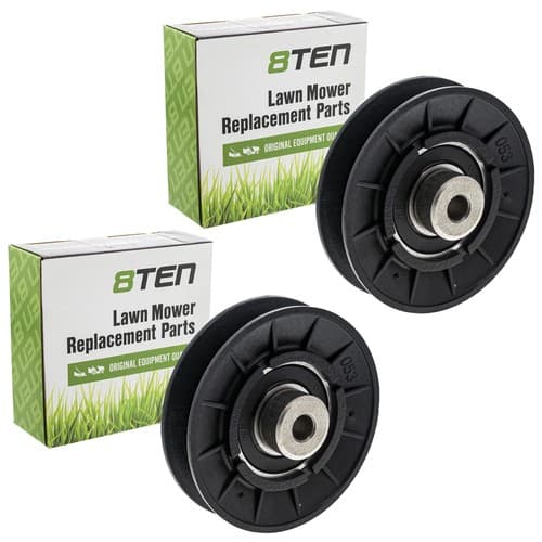 Idler Pulley Set for John Deere LT155 LT133 LT150 LT160 LT166 LT180 LT170 2-Pack