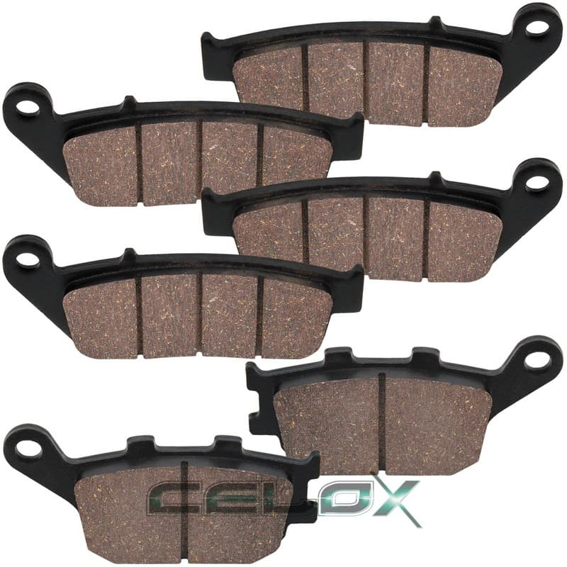 Front Rear Brake Pads for Kawasaki ZR750 Z750 2007-2010 / ZR750 Z750 ABS 2007-09