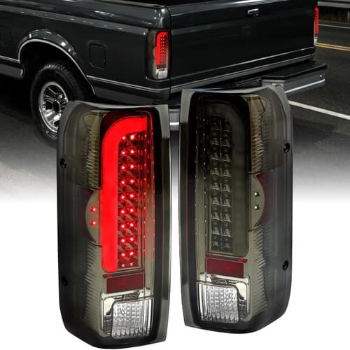 Pair Tail Lights Brake Lamps LED For 90-1997 Ford F150 F250 F350 F Super Duty