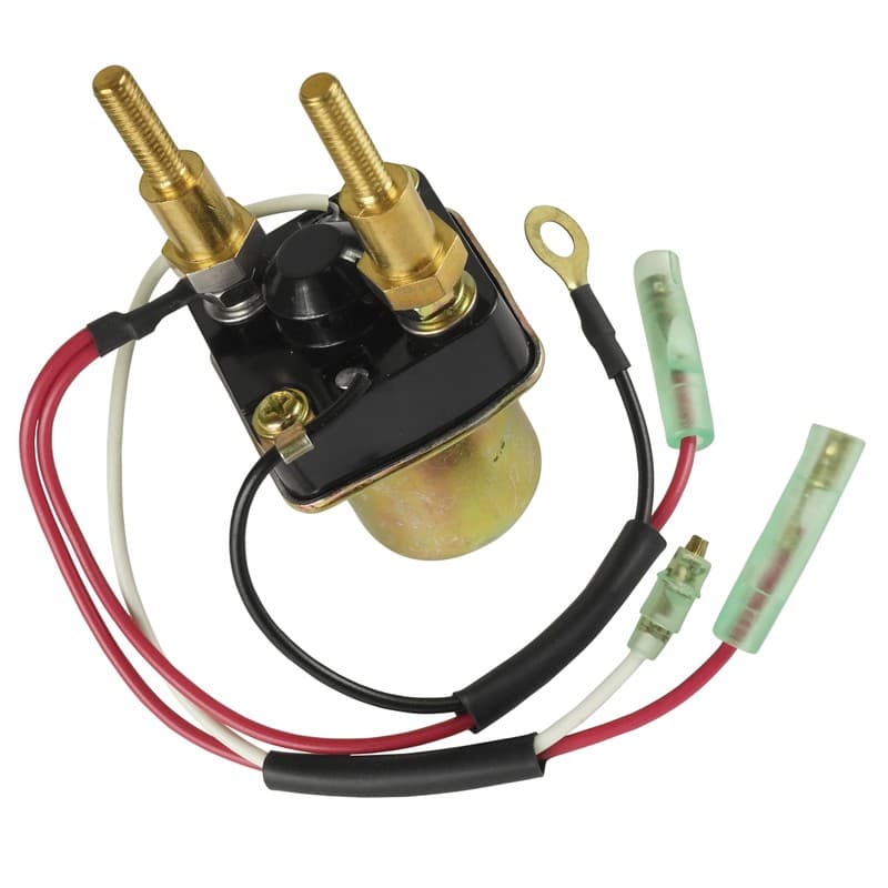 Starter Solenoid Relay for Kawasaki Jf650 X2 650 1987-1990 4-Wire Long Bolts New