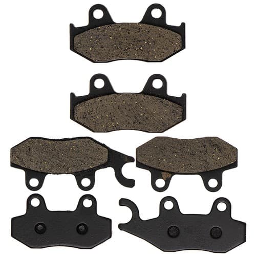 NICHE Brake Pad Kit for Yamaha Raptor 700 700R YFZ450R YFZ450V Complete Organic