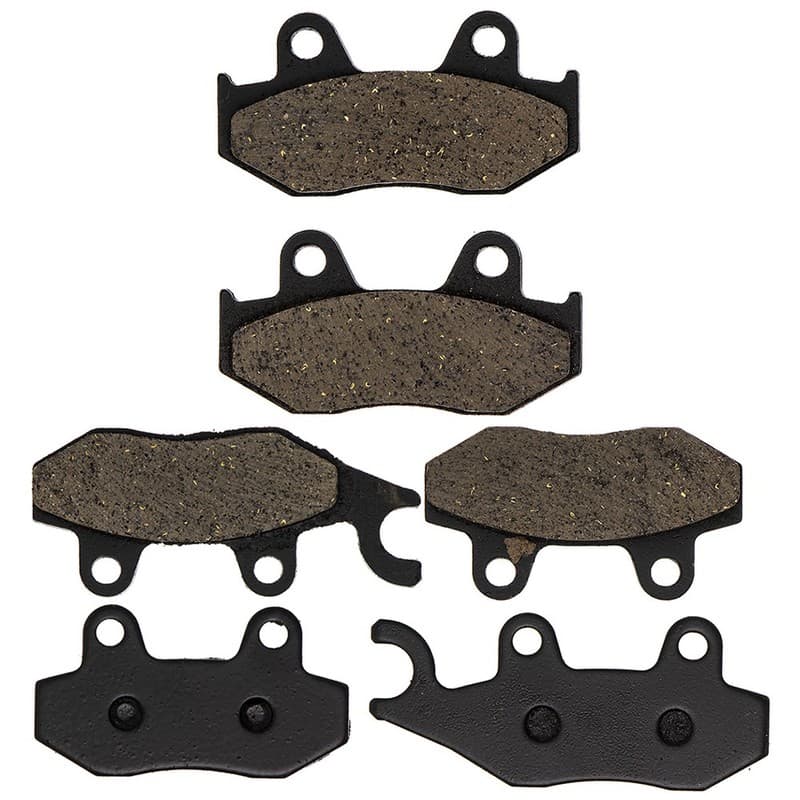NICHE Brake Pad Kit for Yamaha Raptor 700 700R YFZ450R YFZ450V Complete Organic