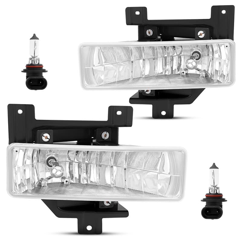 Driver& Passenger Side Fog Lights For Ford F-150 F-250 Expedition 1997 1998