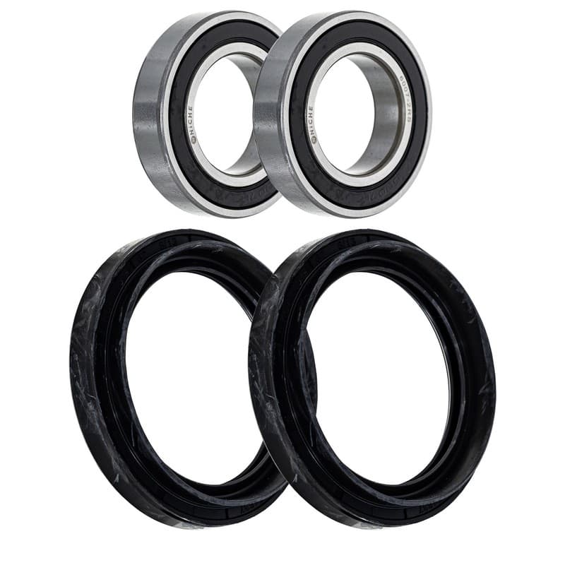 NICHE Wheel Bearing Seal Kit for Yamaha YFM350 YFM250 YFM125 Raptor 6007-2RS