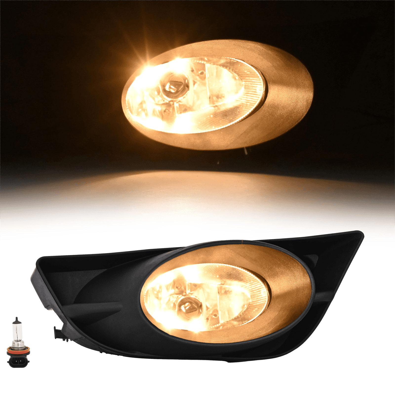 Passenger Side Fog Light W/Bulb Driving Lamp For Honda Fit 2009-2011 #HO2593122