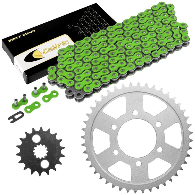 Drive Chain and Sprockets Kit for Kawasaki ZX1200 Ninja ZX12R ZX-12R 00-05