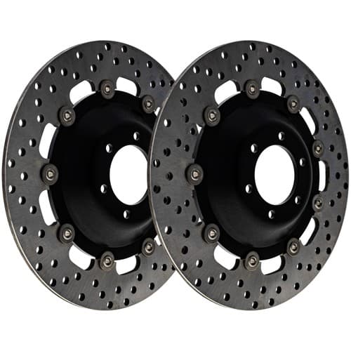 NICHE Front Brake Rotor Set For Honda Goldwing 1000 45120-371-000 Motorcycle