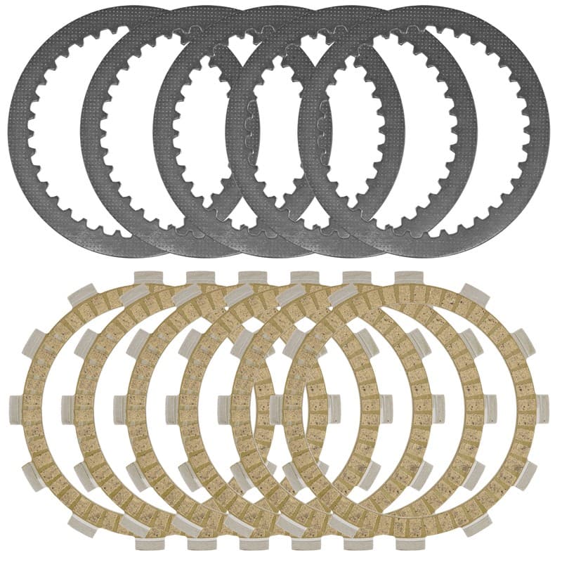 Caltric Clutch Friction and Steel Plates for Suzuki RM400 1978 1979 1980