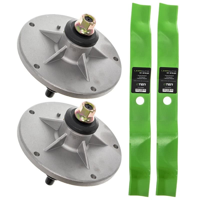 Spindle Mulching Blade Kit for Murray 40 Inch Mower Deck 405005x99B Lawn Tractor