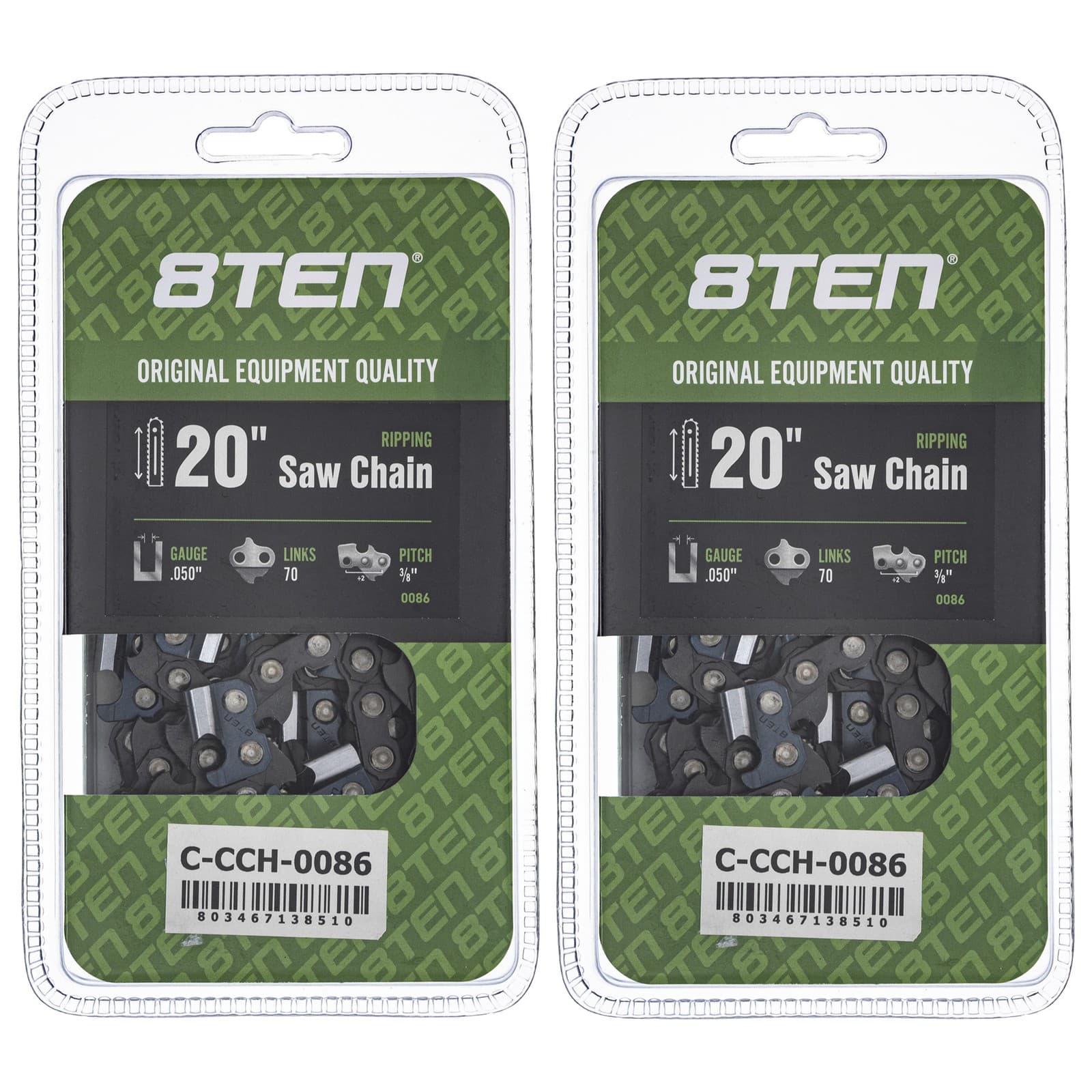Ripping Chainsaw Chain 20 Inch .050 3/8 70DL for Echo Poulan Jonsered 2 Pack: A Complete Buyer's Guide