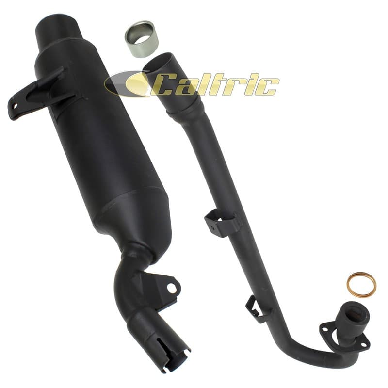 Exhaust Muffler W/Exhaust Pipe & Gaskets for Honda TRX300EX Sportrax 300 93-2008