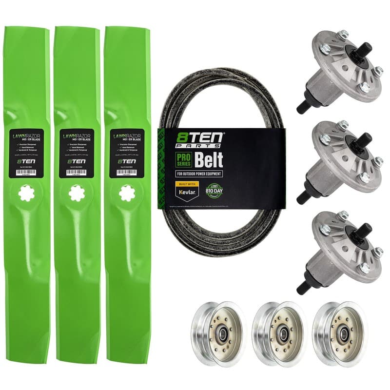 8TEN Deck Rebuild Kit for John Deere D170 G110 190C LA150 LA175 54 Inch GY20684