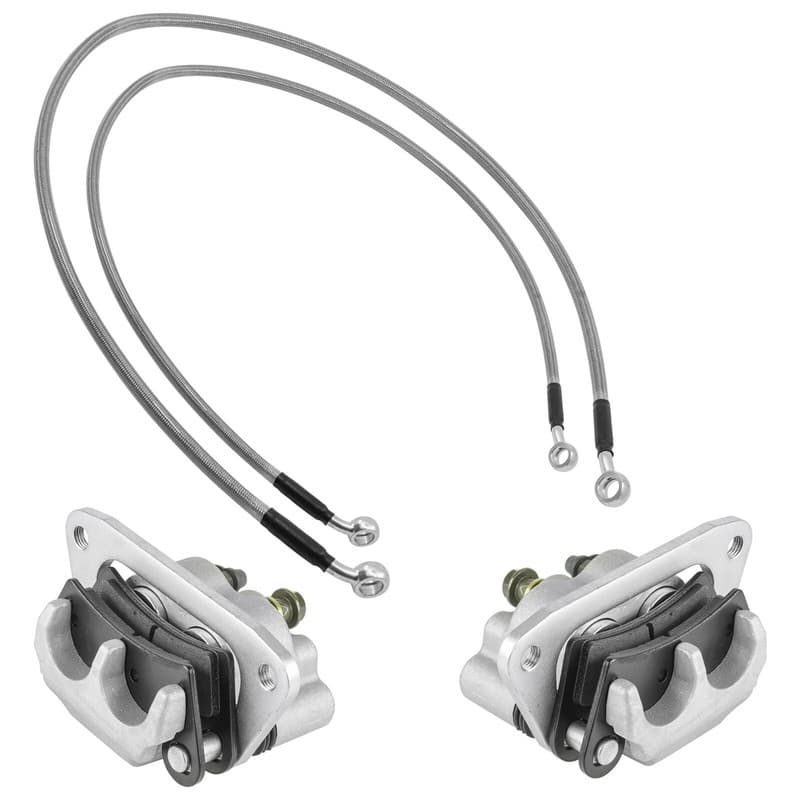 Brake Caliper & Brake Line for Polaris RZR 800 2008 2009-2014 Front Right Left