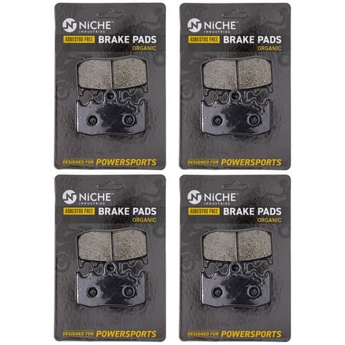 Brake Pad Set for BMW R1200GS R1100S R1150GS HP2 R1200RT Front Organic 4 Pack