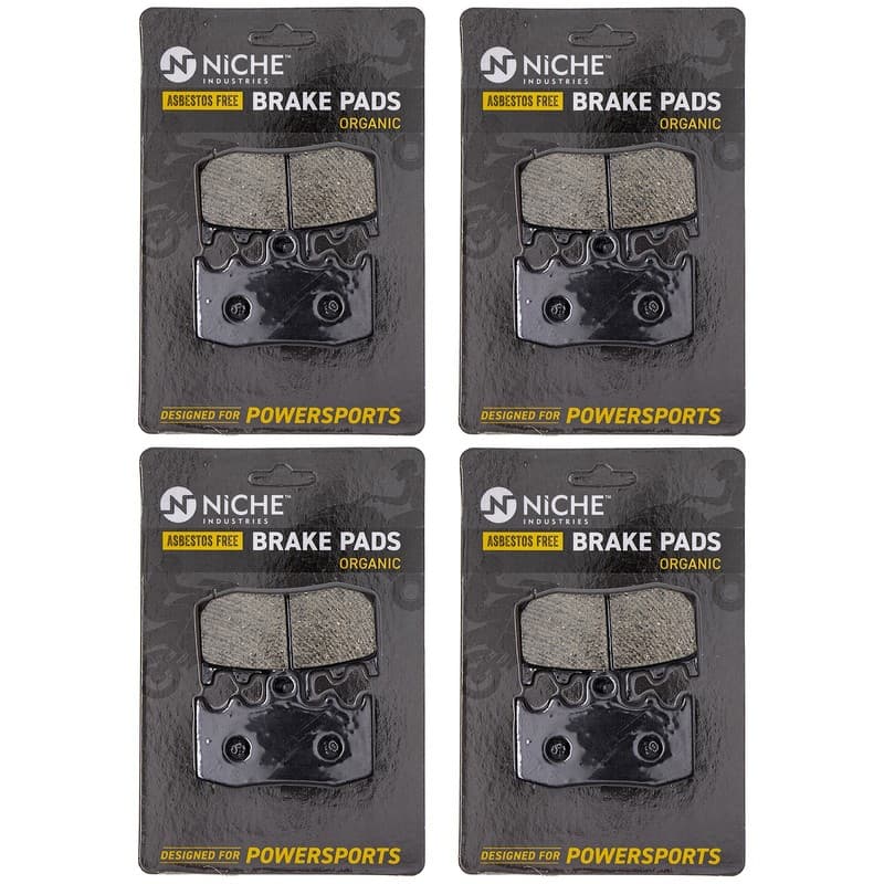 Brake Pad Set for BMW R1200GS R1100S R1150GS HP2 R1200RT Front Organic 4 Pack