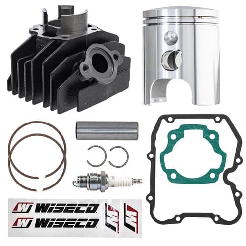 NICHE Cylinder Wiseco Piston Gasket Kit for Yamaha PW80 Big Wheel BW80 18E-11311