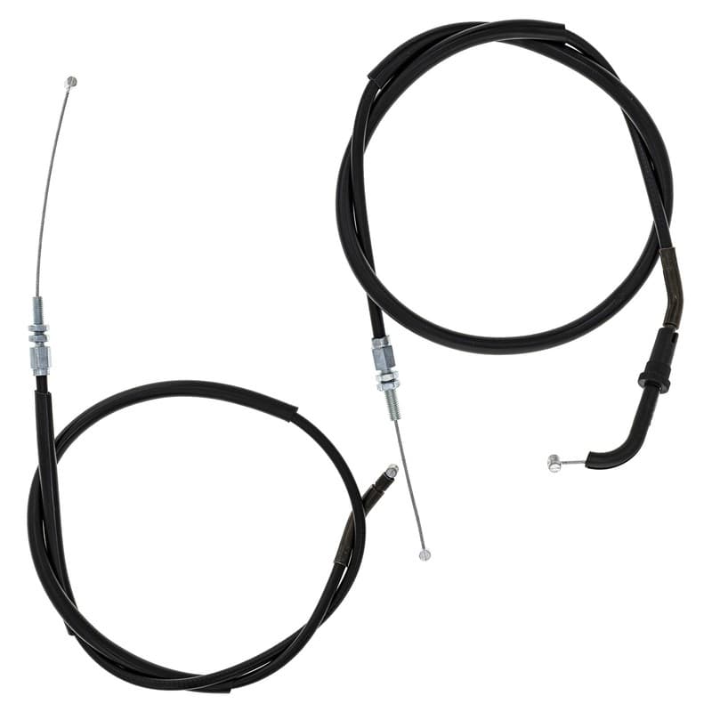 NICHE Push Pull Throttle Cable Set for Kawasaki Ninja 1000R ZX1000A 54012-1293
