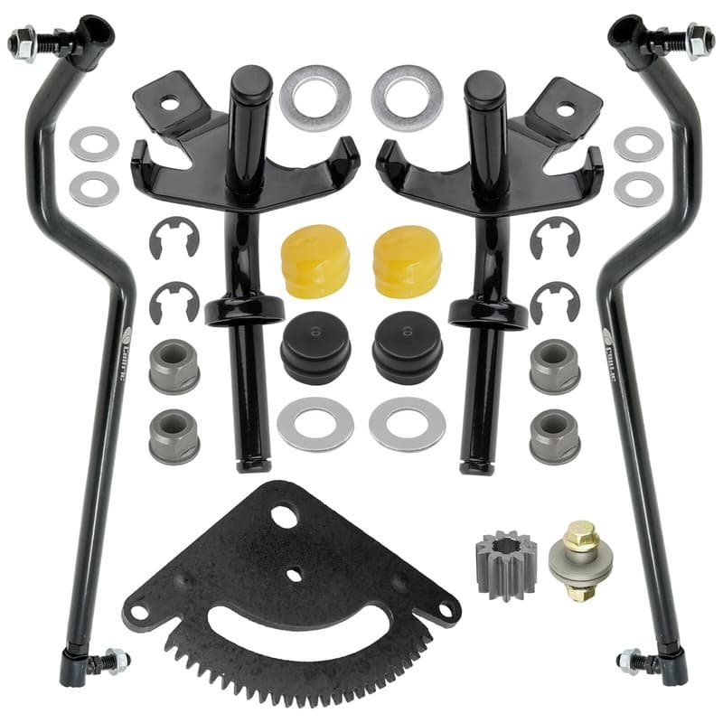 Steering Spindle Drag Link & Gear Kit For John Deere L100 L110 L111 L118 L120