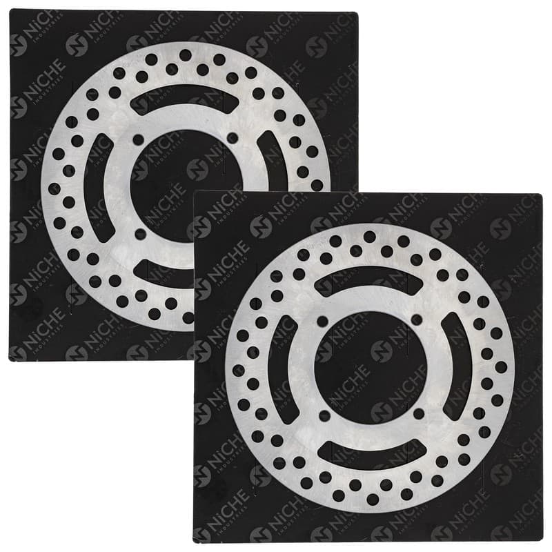 NICHE Front Brake Rotor Set for Polaris ATP 500 Ranger 700 Scrambler 500 5244314