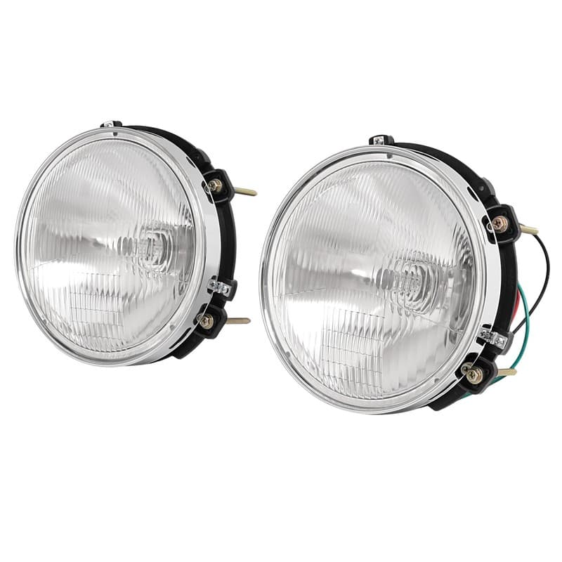 Clear Halogen Headlights With Bulb For Mack CV713 Truck Left +Right Side