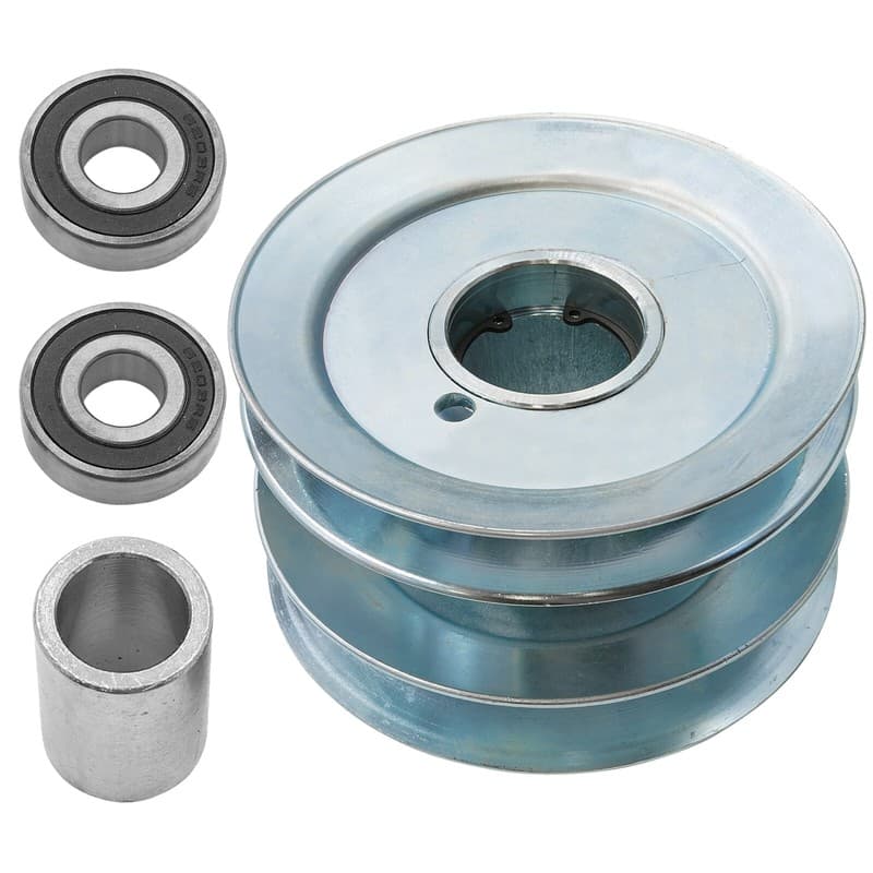 48" Deck Double Pulley Assembly for Cub Cadet 2518-48 GT2186-48 GT2521-48 301