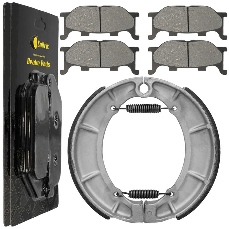 Front Brake Pads & Rear Shoes for Yamaha XV1100 Virago 1100 1999