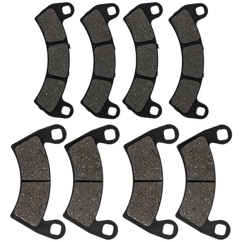 NICHE Brake Pad Set for Polaris RZR XP Turbo S 4 2205949 2206231 Semi-Metallic
