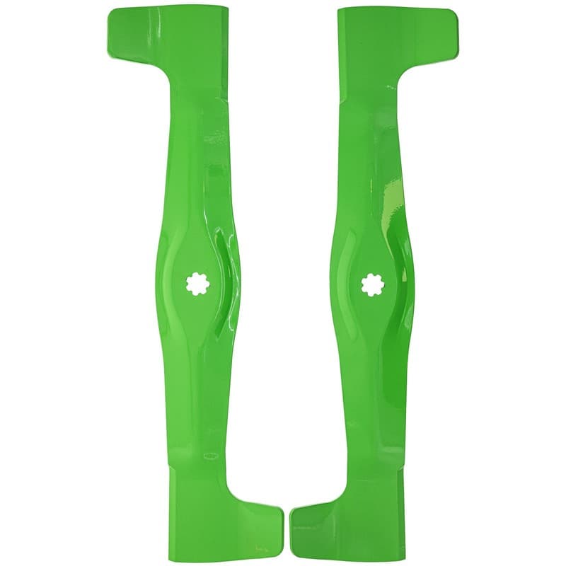 LawnRAZOR Blade Kit for John Deere X350R AM147289 42-Inch Notched Medium Lift