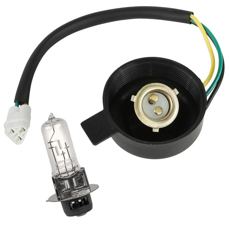 Headlight Socket and Bulb LH or RH for Yamaha Raptor 700 YFM700R 2006 2007-2026