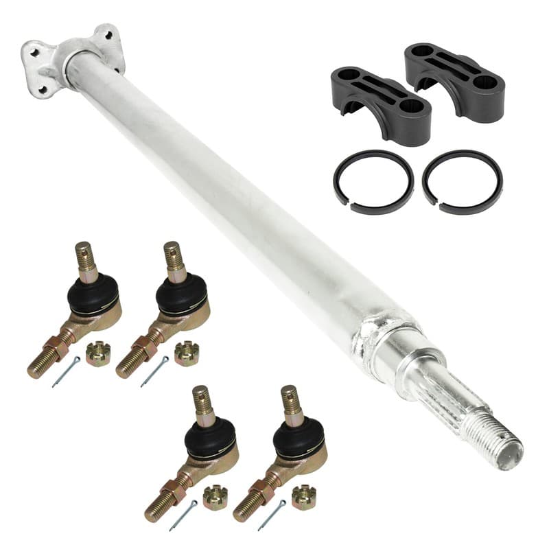 Steering Stem Shaft W/ Tie Rod End Kit For Yamaha Raptor 660 660R YFM660R 01-05