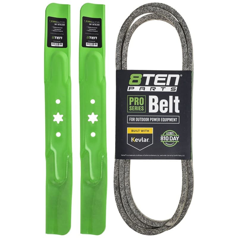 8TEN Blade Belt Kit for White Outdoor LT2000 42 Inch 942-04308 954-04060C