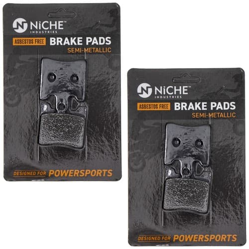 NICHE Brake Pad Set for Triumph Daytona 675 Yamaha Front Semi-Metallic 2 Pack