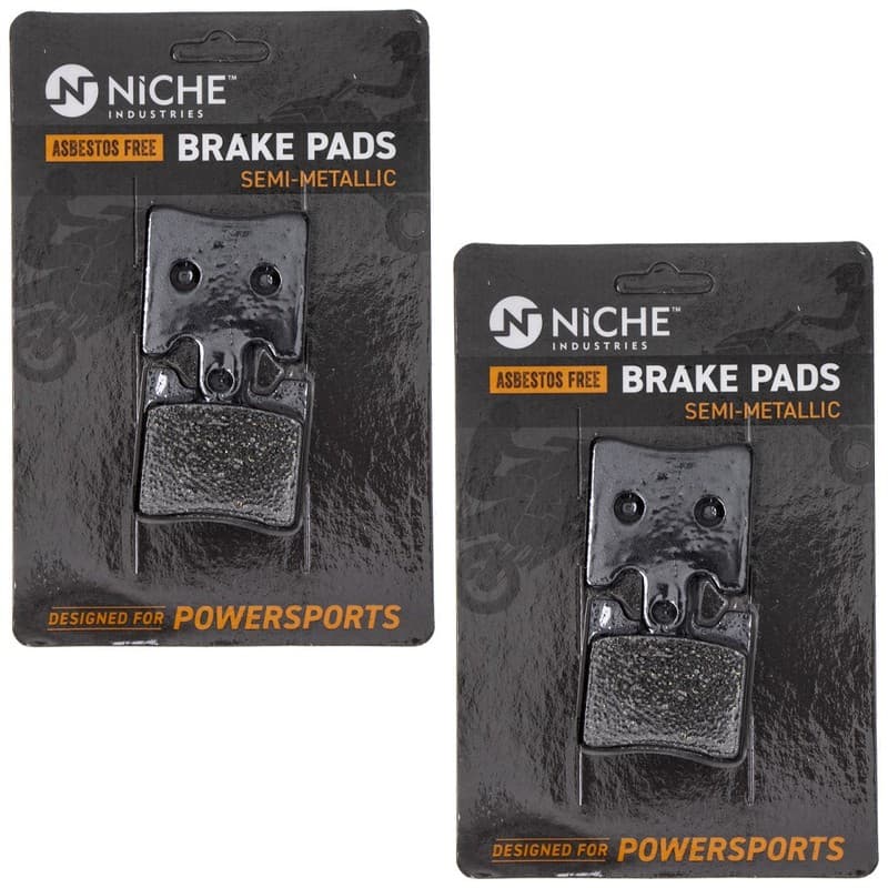NICHE Brake Pad Set for Triumph Daytona 675 Yamaha Front Semi-Metallic 2 Pack