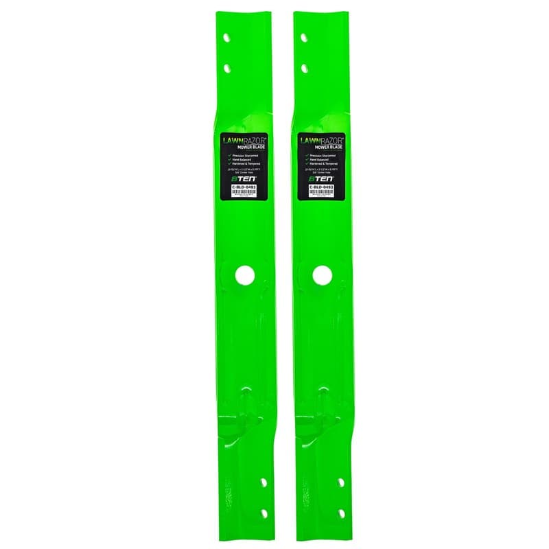 8TEN LawnRAZOR Blade for Ariens Gravely 42-Inch Deck 01584500 High Lift 2 Pack