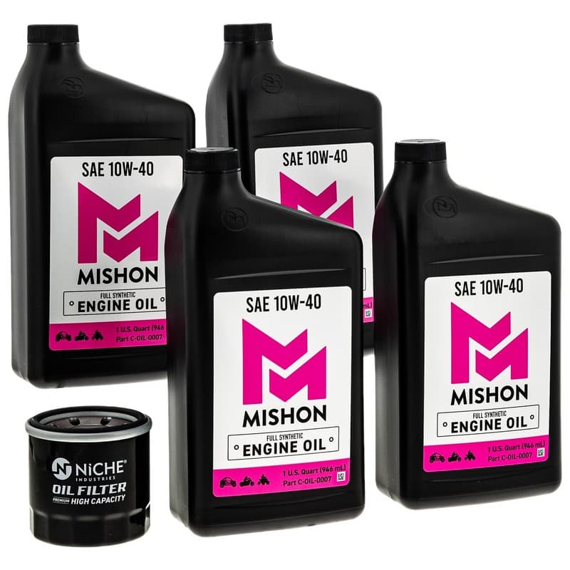 MISHON Engine Oil Change Kit for Suzuki Hayabusa Katana 750 Boulevard M50