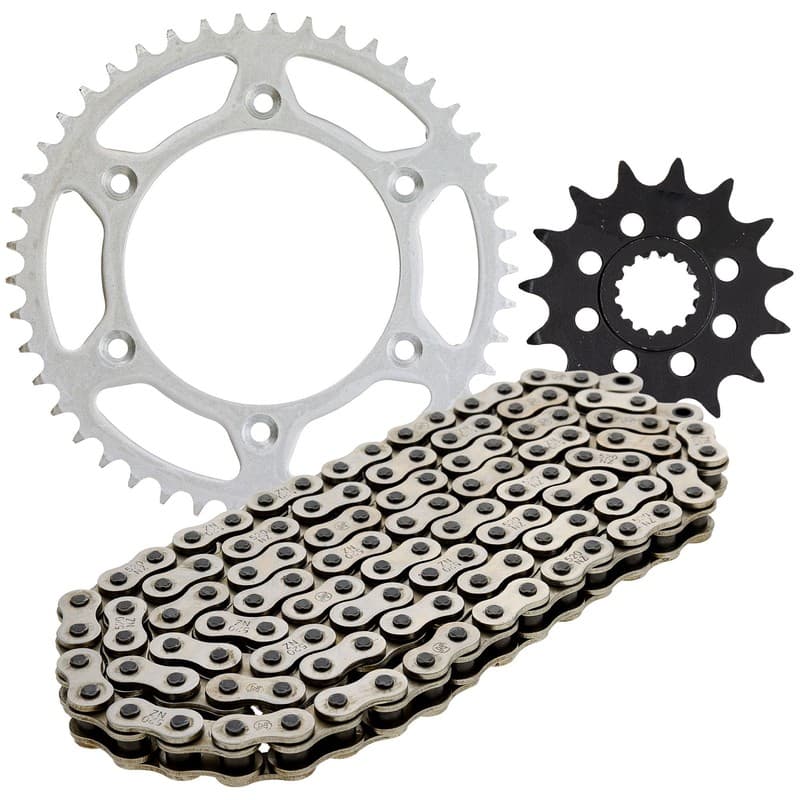 Sprocket Chain Set for KTM 450 400 530 EXC 525 MXC 15/45 Tooth 520 Rear Front