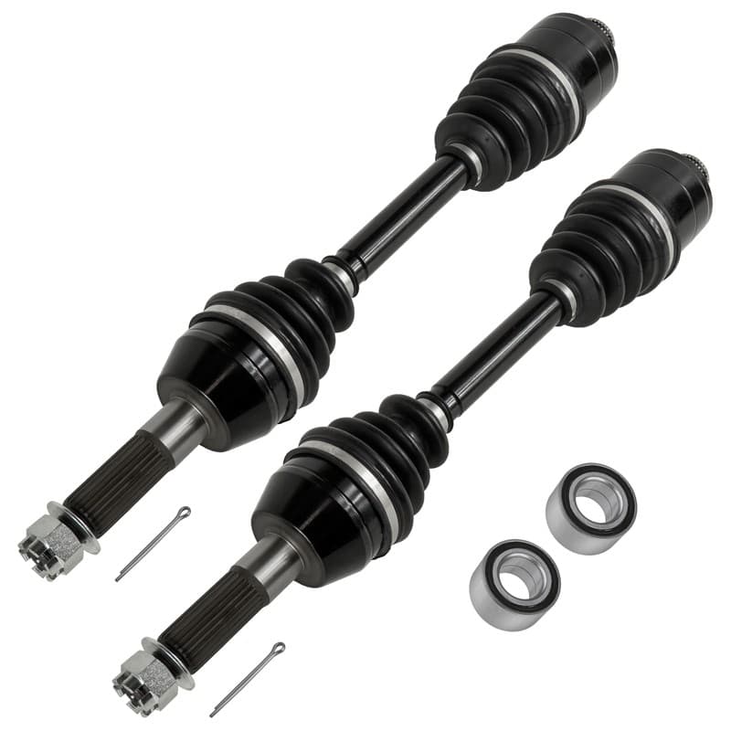 Rear Left & Right CV Joint Axle W/ Bearing For Polaris Sportsman 570 EFI 2014