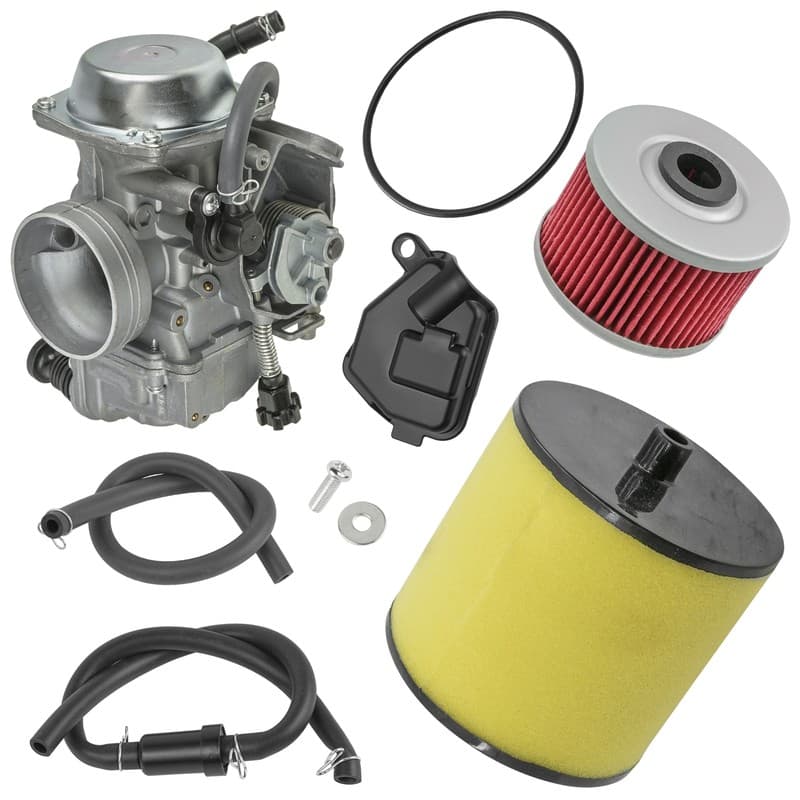 Carburetor Air & Oil Filter For Honda Fourtrax Foreman 400 TRX400FW 4x4 1995-03