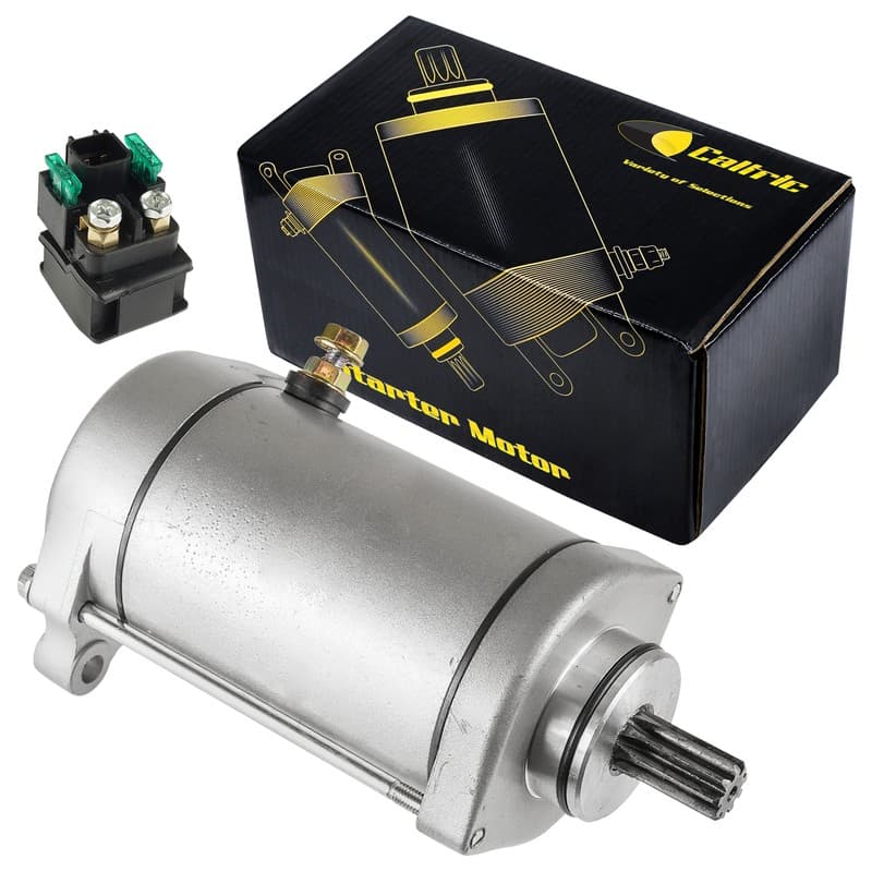 Starter And Relay Solenoid for Suzuki VL1500 Vl 1500 Boulevard C90 2005-2009