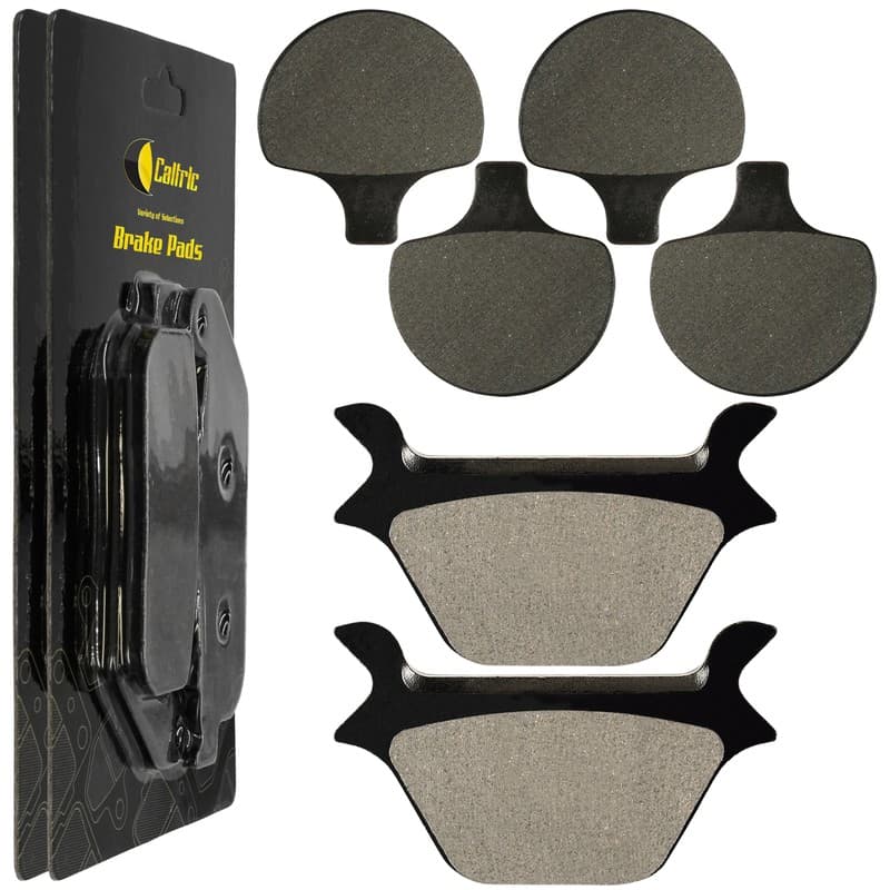 for Harley Davidson FXDS-CONV Dyna Convertible 1994-1999 Front Rear Brake Pads