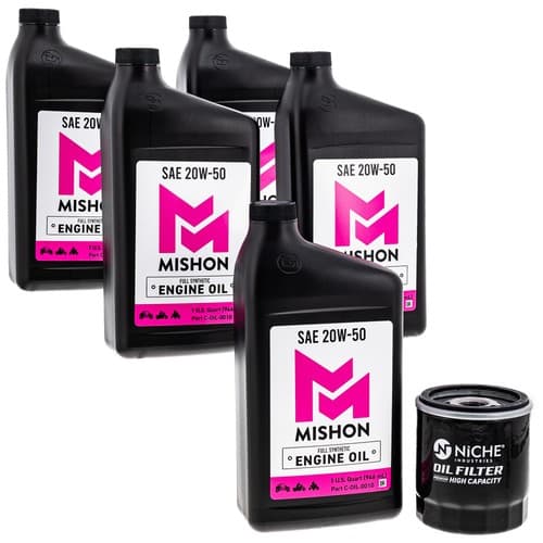 MISHON Engine Oil Change Kit for Harley Davidson Electra Glide Softail Fat Boy