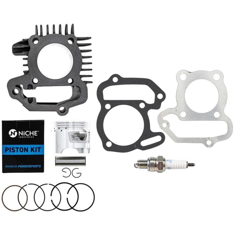 NICHE Big Bore Cylinder Piston Gasket Kit for Yamaha Grizzly Raptor 80 (48mm)