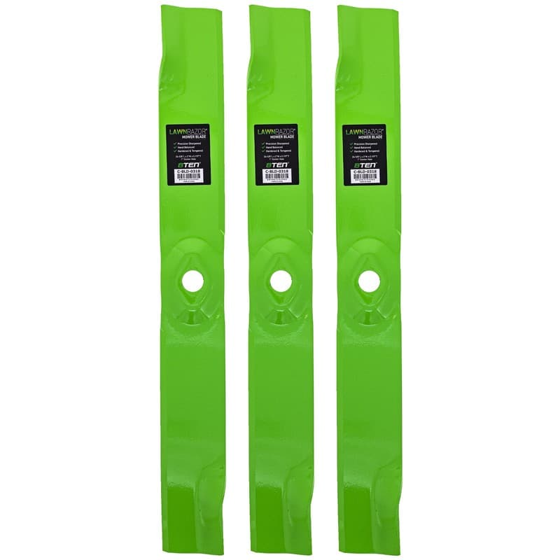 LawnRAZOR Blade for Exmark 72 Inch Deck 109-6471 103-9627 High Lift 3 Pack