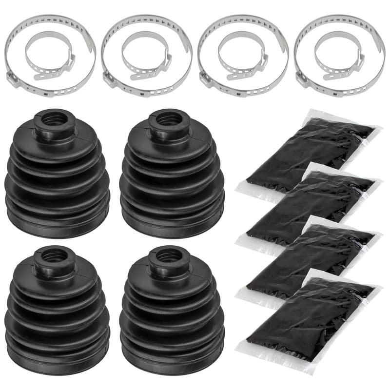 2 Rear Axle Inner Outer CV Boot Kit for Can-Am Outlander Max 500 650 800 4X4